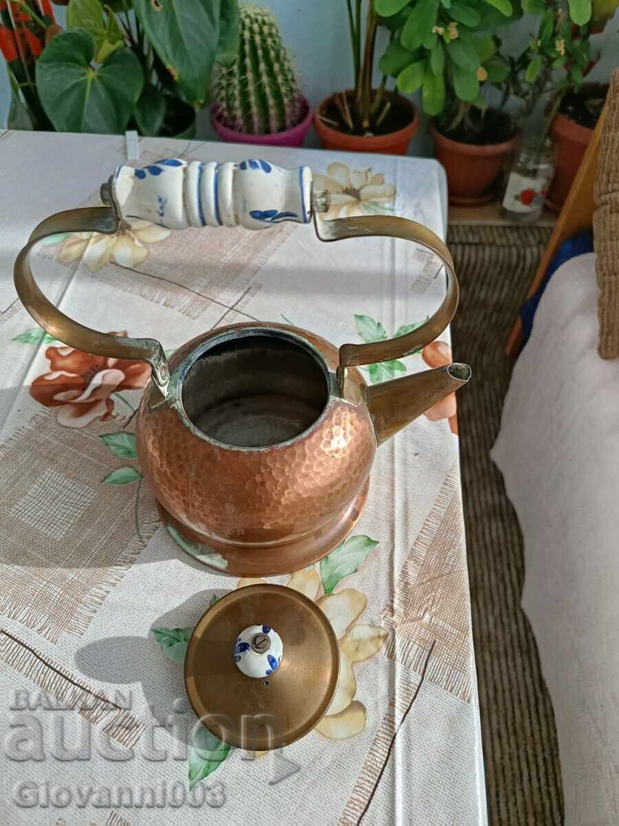 Παράδοση Τσαγιέρα με πορσελάνινο χερούλι