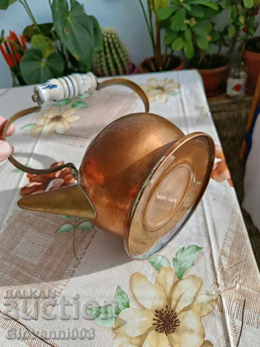 Τσαγιέρα με πορσελάνινο χερούλι - 6