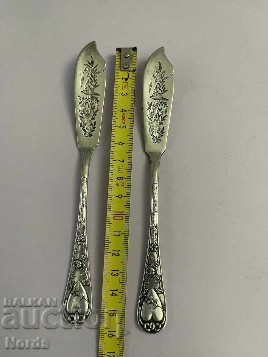 Tacâmuri placate cu argint cu marcaje - 5