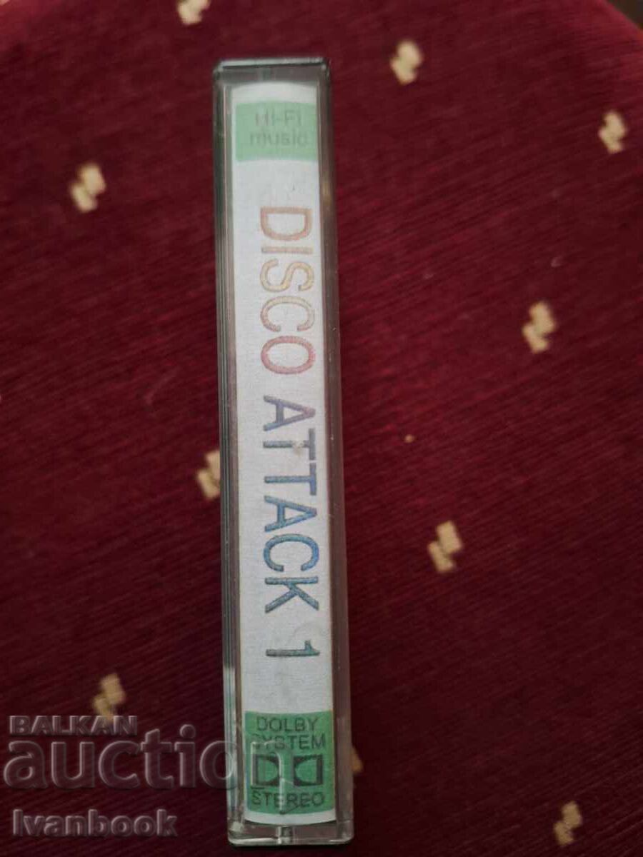 Аудио касета - Disco atack 1 с цена € 1.00 | 1.96 лв.