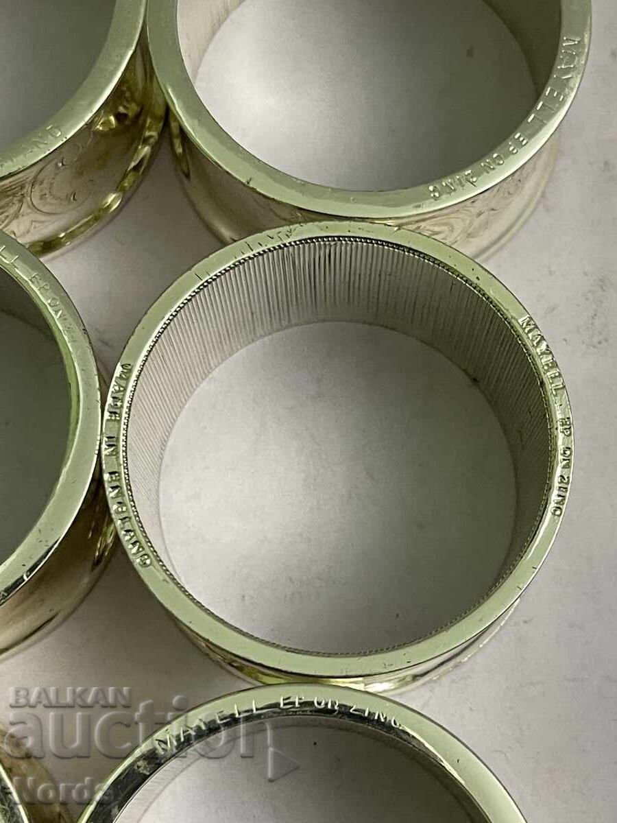 Livrarea Inele de șervețel argintate