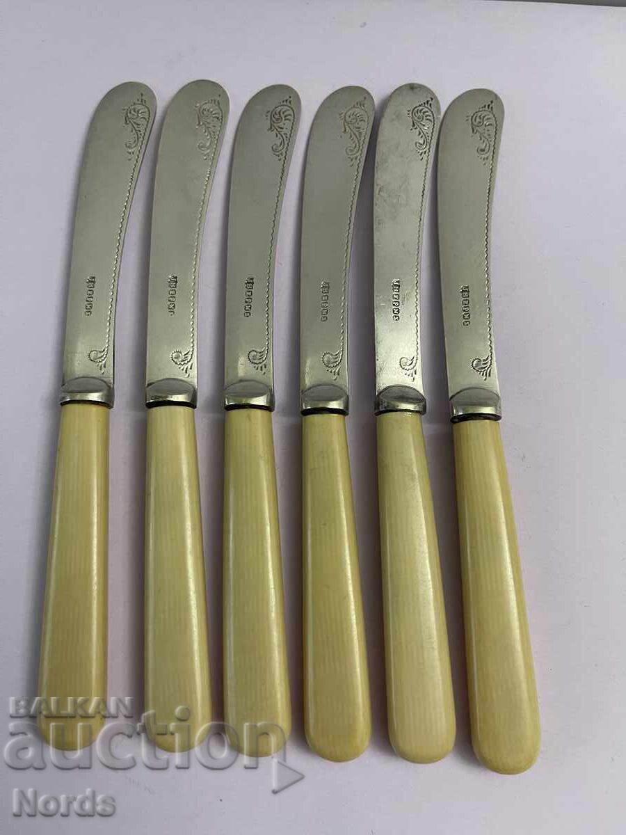 Ασημένια μαχαίρια με σήμανση Ασημένια μαχαίρια με σήμανση