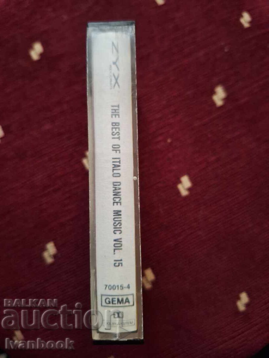 Audio cassette - Italo dance music with price € 0.99 | 1.94 BGN