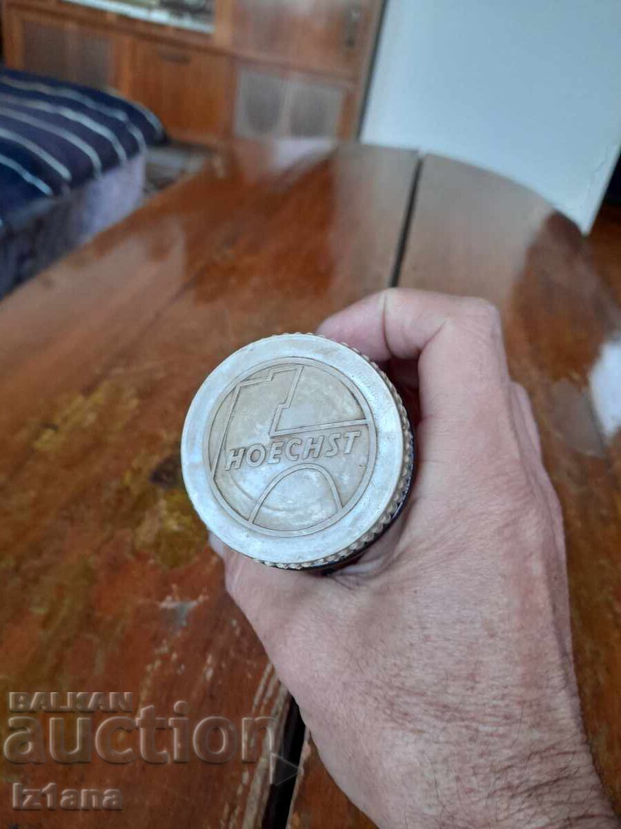 Licitație Sticla veche de farmacie, borcan