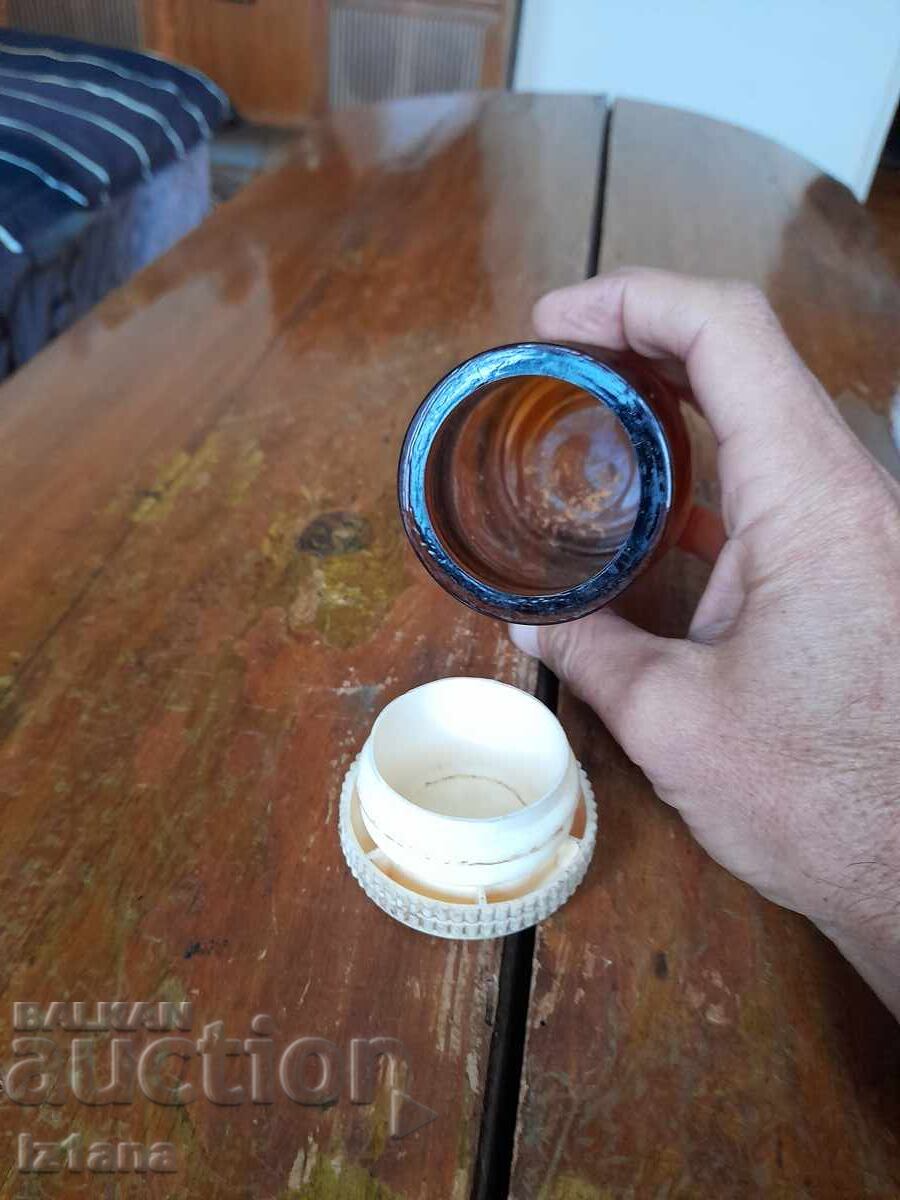 Sticla veche de farmacie, borcan - 5