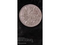 Monedă de argint din Marea Britanie 6 Pence 1931