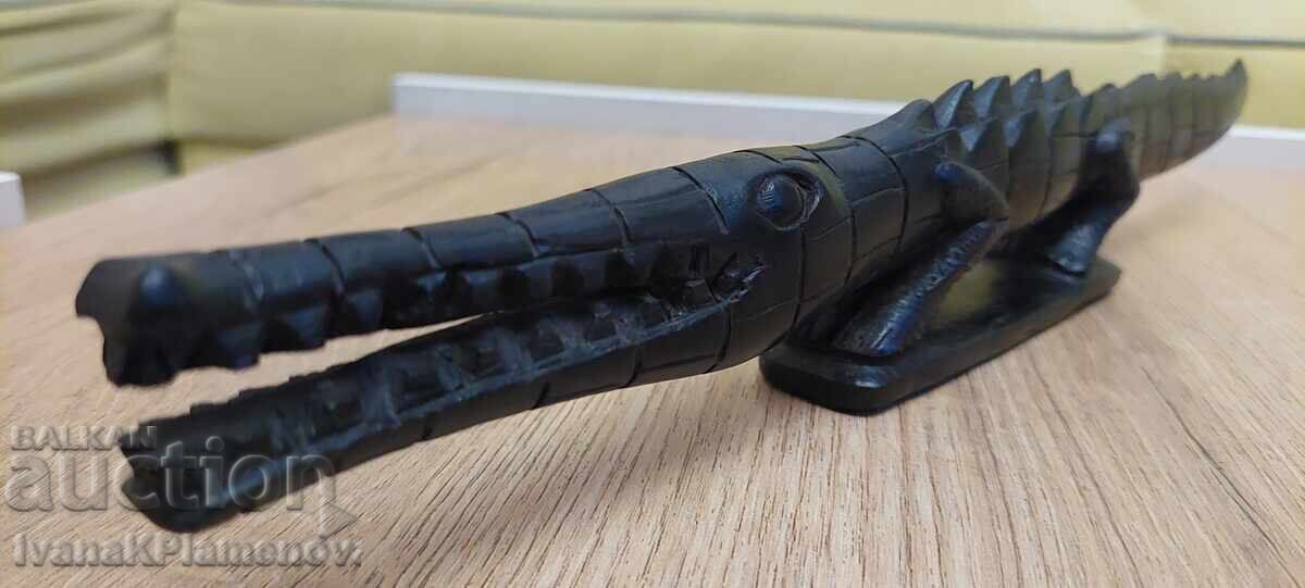 Sculptură în lemn masiv pentru cunoscători 40cm - 5