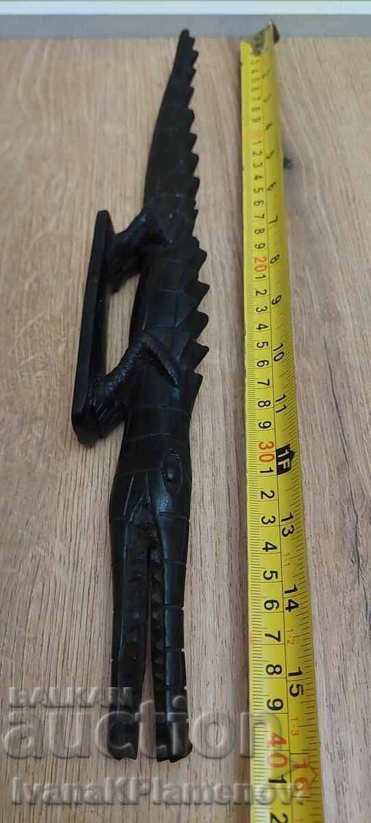 Sculptură în lemn masiv pentru cunoscători 40cm - 6
