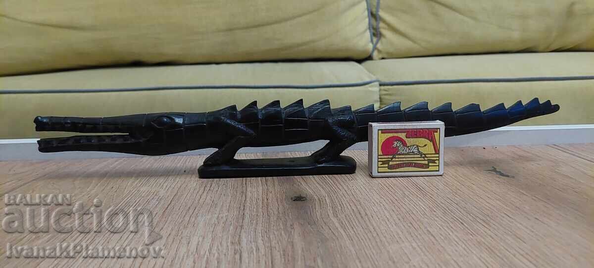 Sculptură în lemn masiv pentru cunoscători 40cm - 7