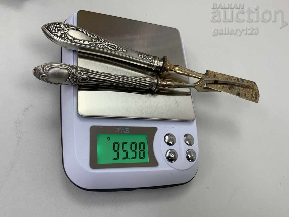 Ασημένια - 84 τμχ. Σκεύη τσαρικής Ρωσίας Γκρατσέφ