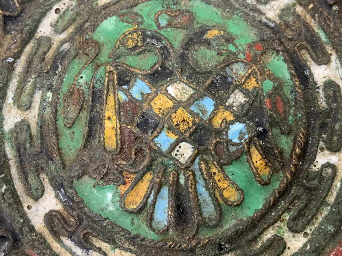 Licitație Bronz rusesc cu email colorat