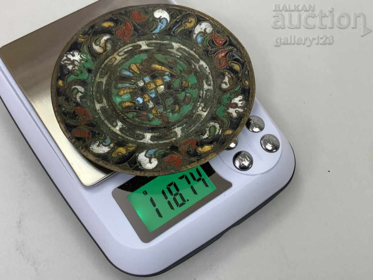 Bronz rusesc cu email colorat - 6