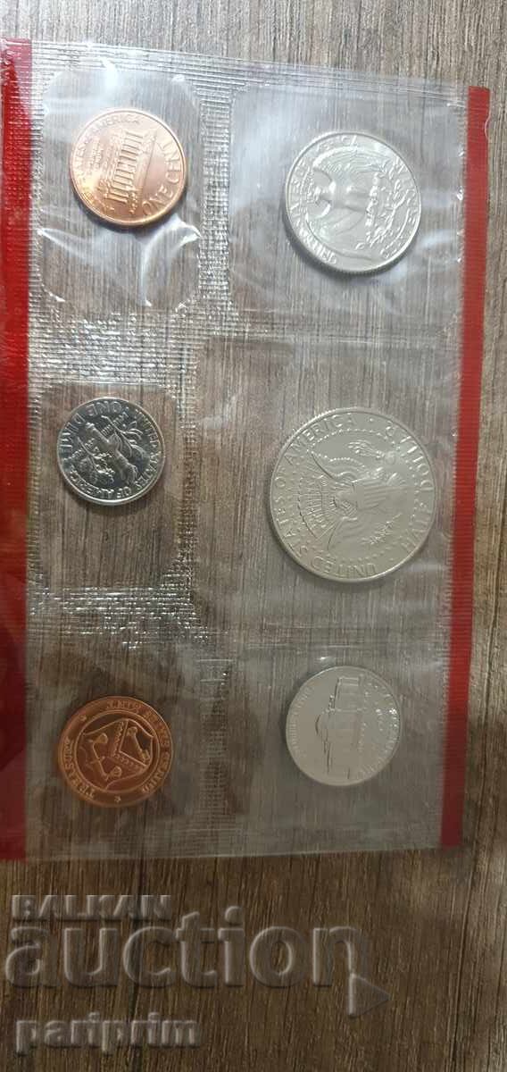 Set de monede americane NECIRCULATE din 1997, BZC cu preț € 0.01 | 0.02 BGN