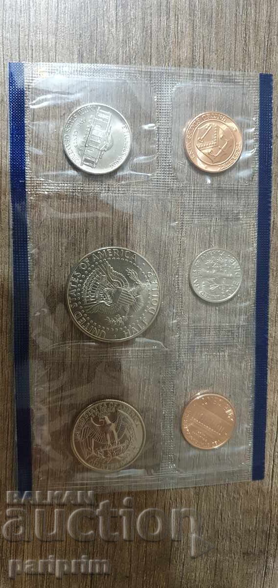 Set de monede americane NECIRCULATE din 1995, BZC cu preț € 0.01 | 0.02 BGN