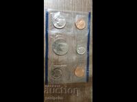 Комплект НЕЦИРКУЛИРАЛИ американски монети от 1985 г., БЗЦ