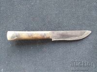 Old knife with a bone handle