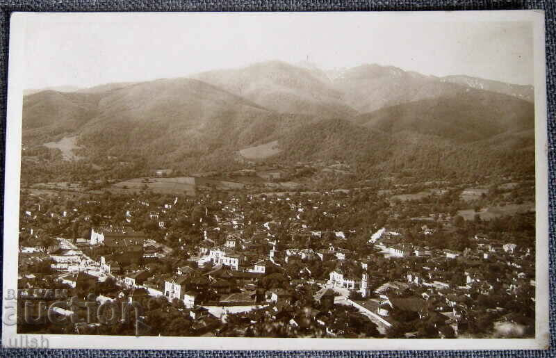 1934 Γενική Θέα Βέρκοβιτσα Ταχυδρομική Κάρτα (PK)