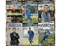 Football program Levski-CSKA 5 pieces 2012-2014