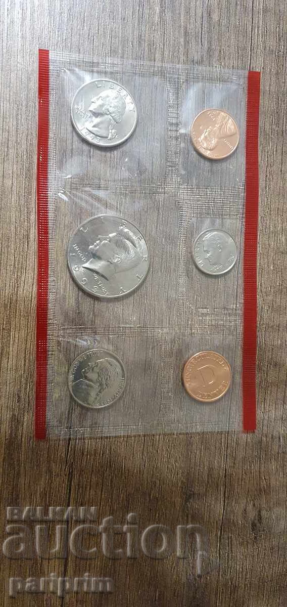 Set de monede americane NECIRCULATE din 1993, BZC