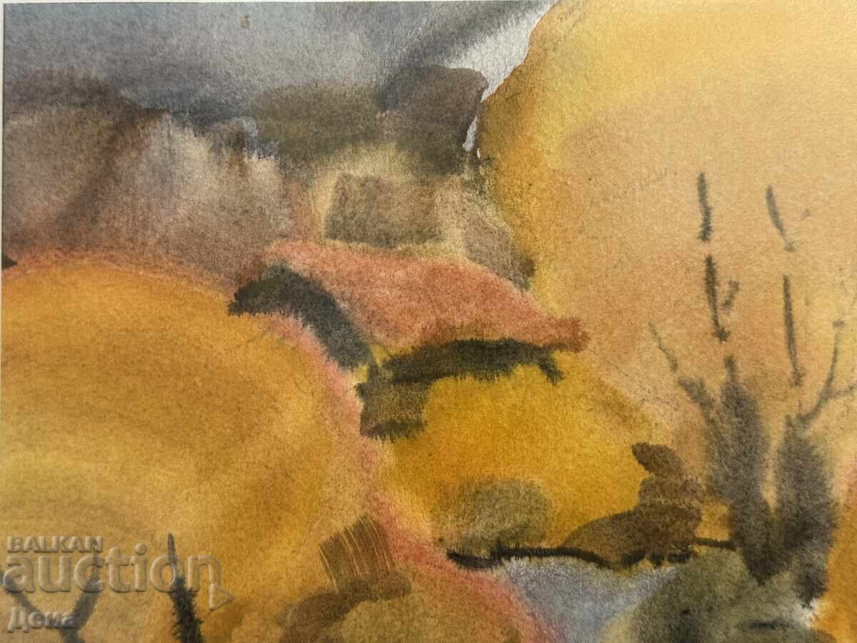 Licitație Acuarelă Sava Tsonovski 2008 Licitație Acuarelă Sava Tsonovski 2008