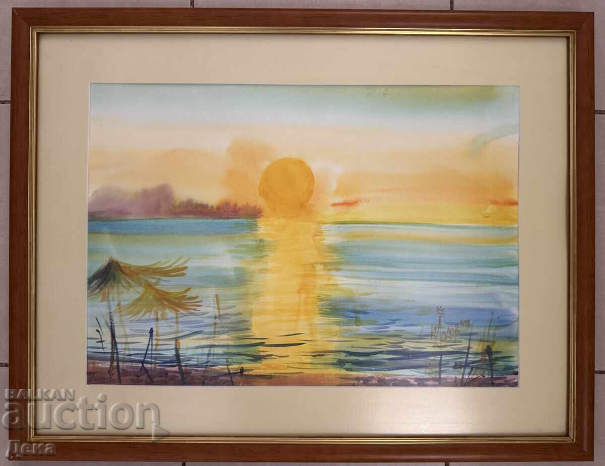 Ιβάν Ντόντοφ ακουαρέλα 2016