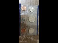 Set of UNCIRCULATED American coins from 1993, BZTs