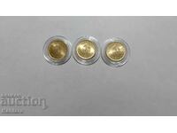 Монета - БЪЛГАРИЯ - 1  стотинка - 1999 г. - UNC 1 - 3 бр.