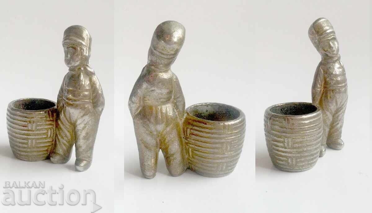 Винтидж  холандски войник,държач за клечки за зъби - 5