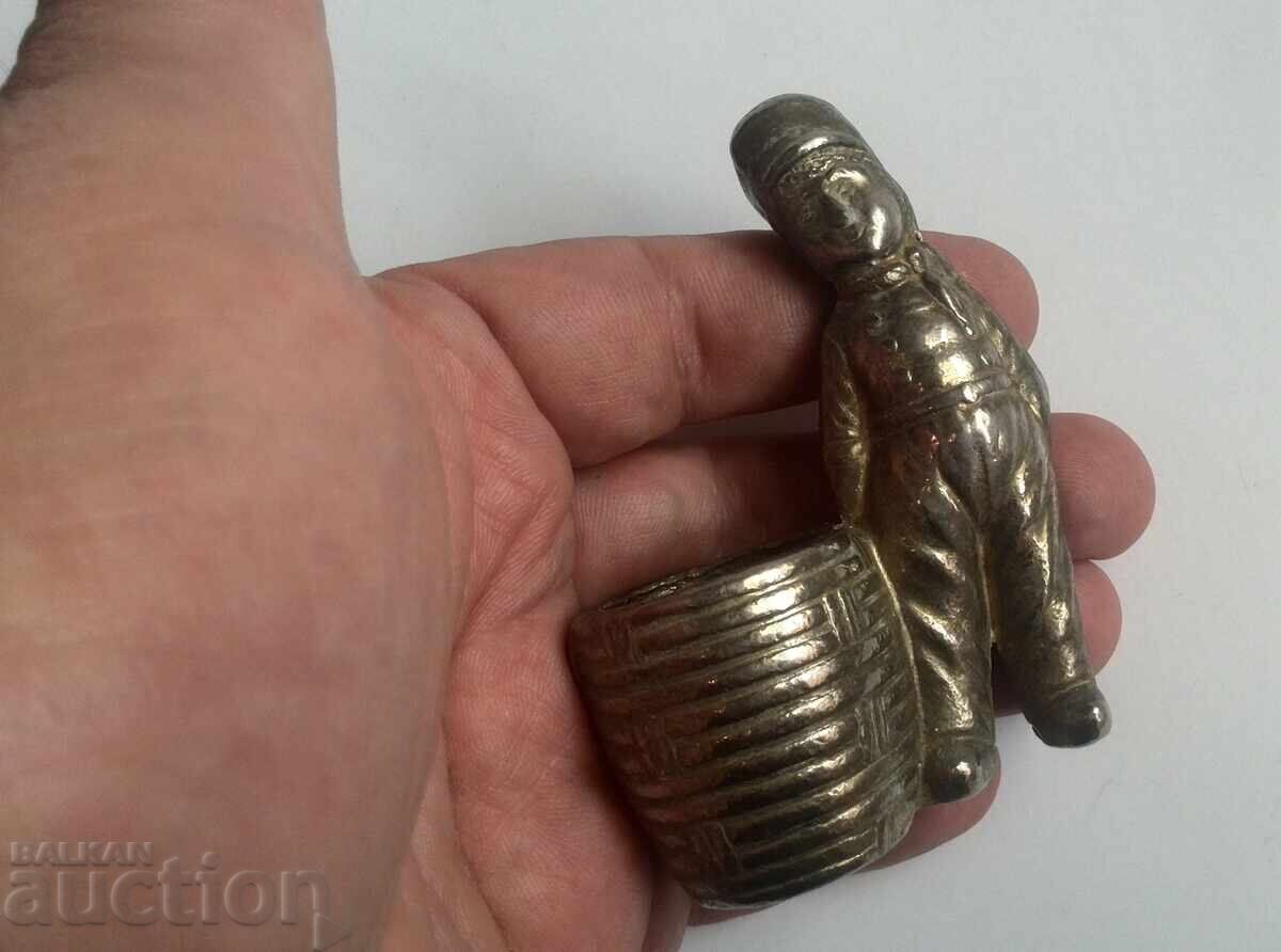 Винтидж  холандски войник,държач за клечки за зъби - 7