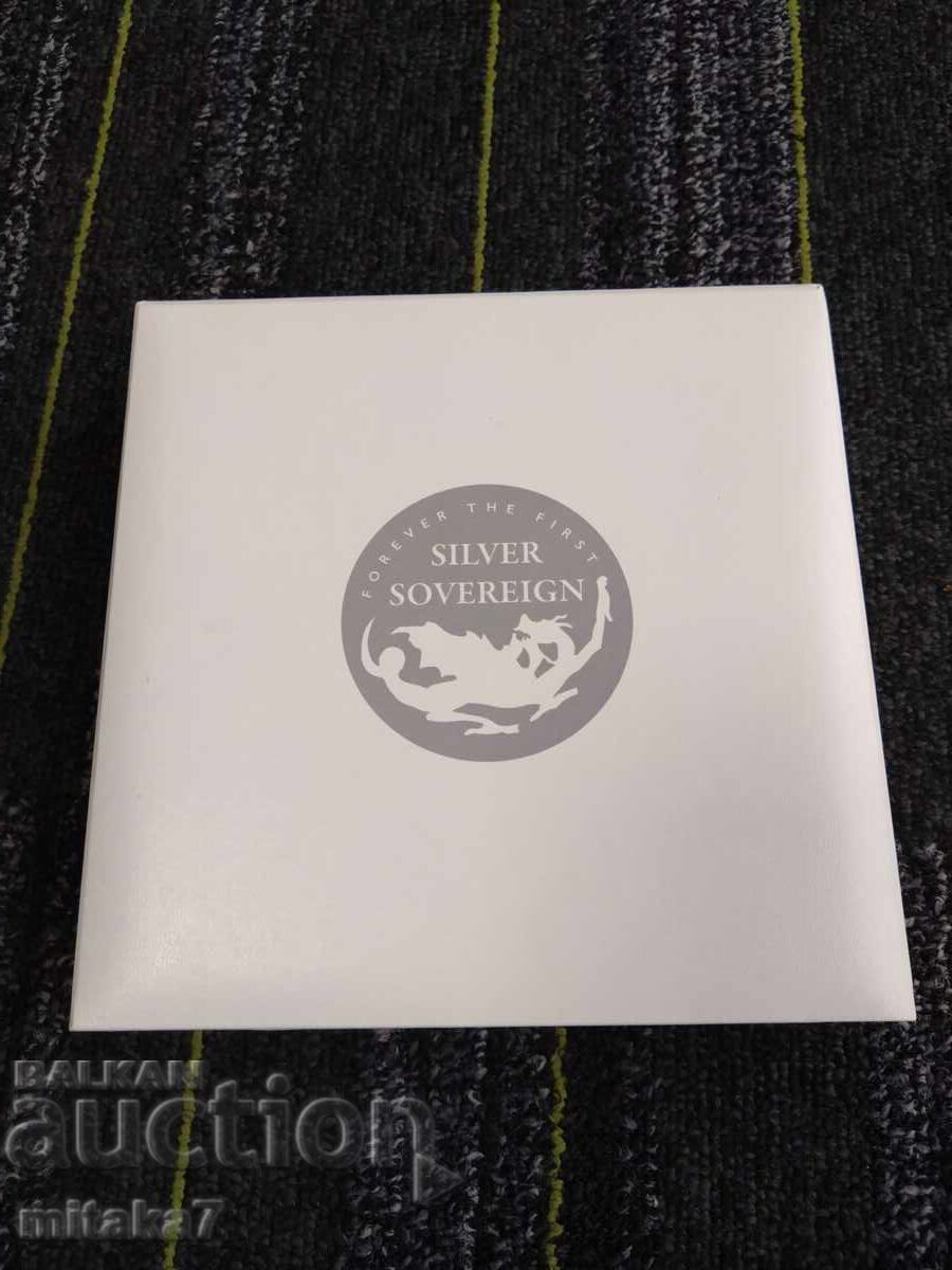 Аукцион Комплект сребърни суверени 1999 година, Гибралтар