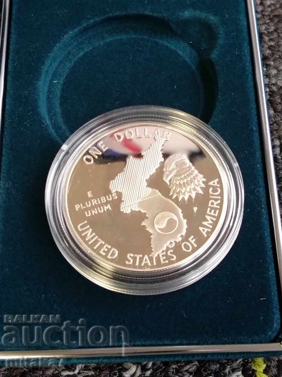 1 долар 1991 година, САЩ - 6