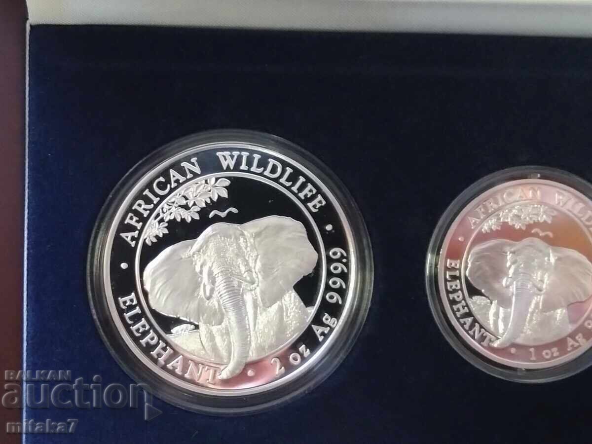 Delivery of Set of silver coins 2021, Somalia