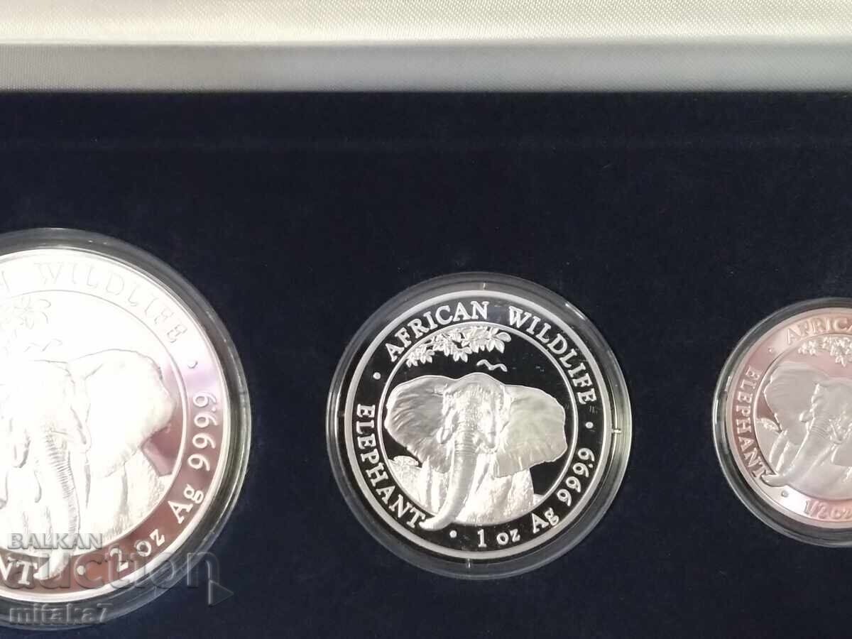 Set of silver coins 2021, Somalia - 5