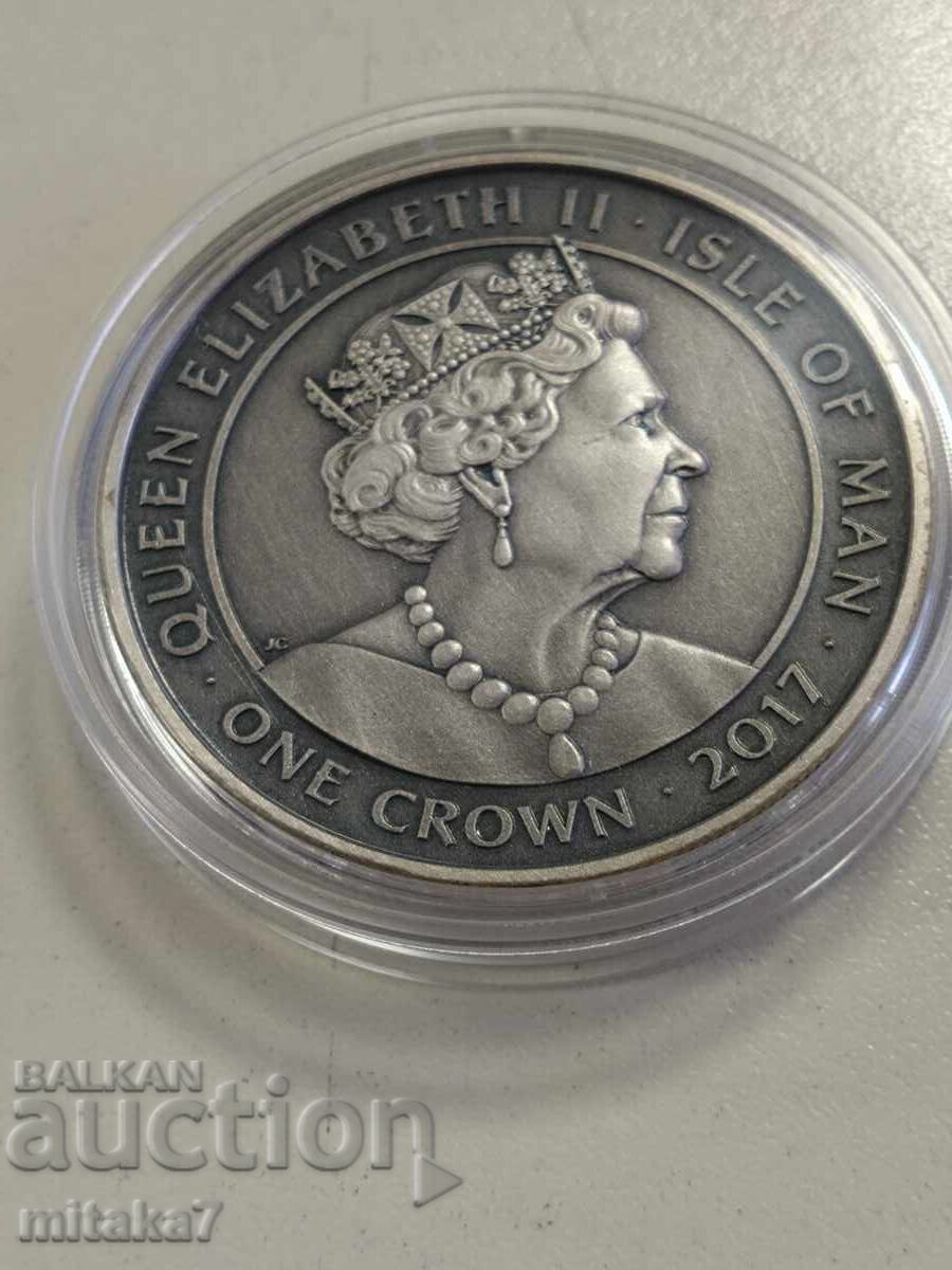 Доставка на 1 краун 2017 година, Остров Ман