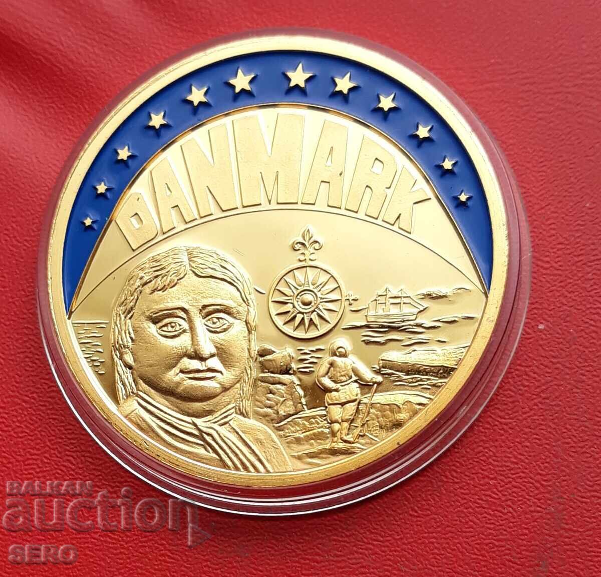 Медал-Дания-Екю 1994 Медал-Дания-Екю 1994