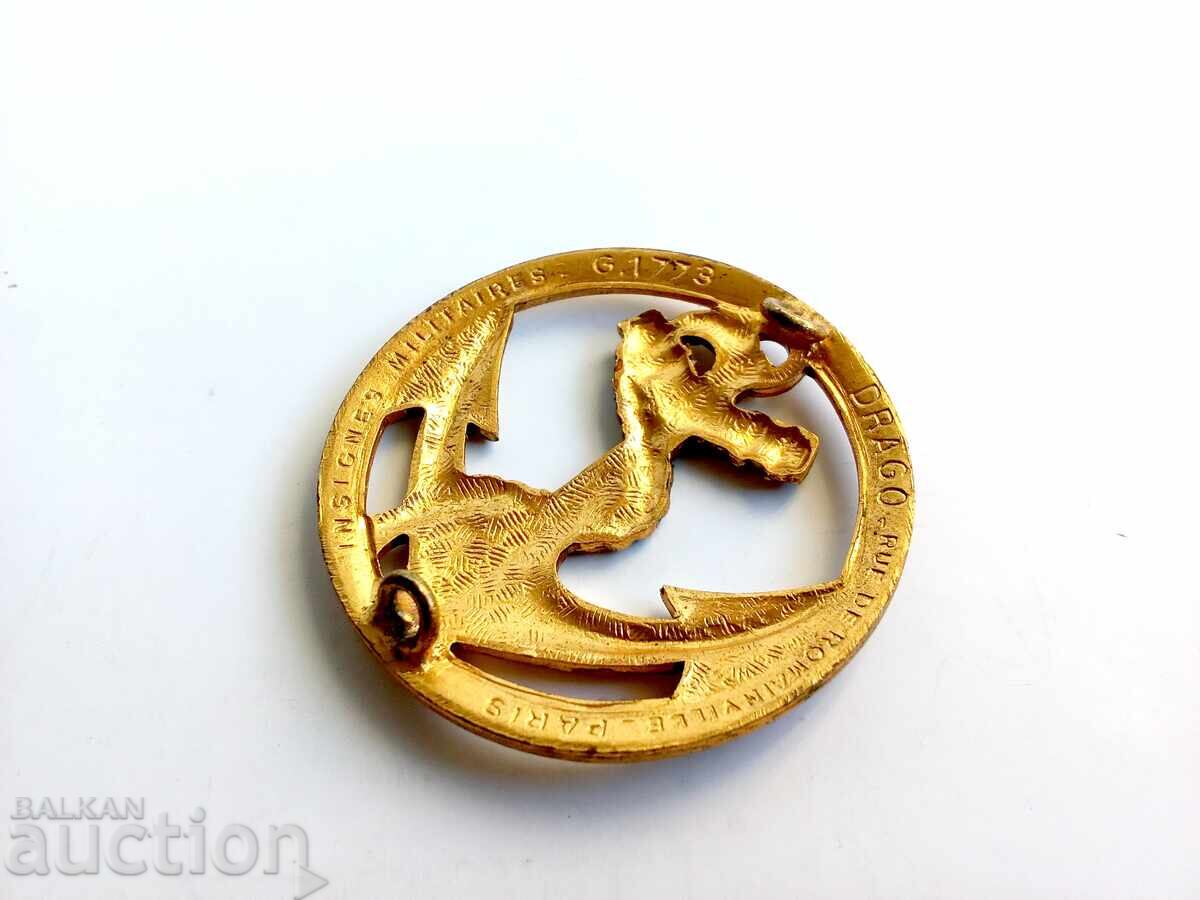 Ecuson beretă infanterie marină Coinderoux Paris - 7