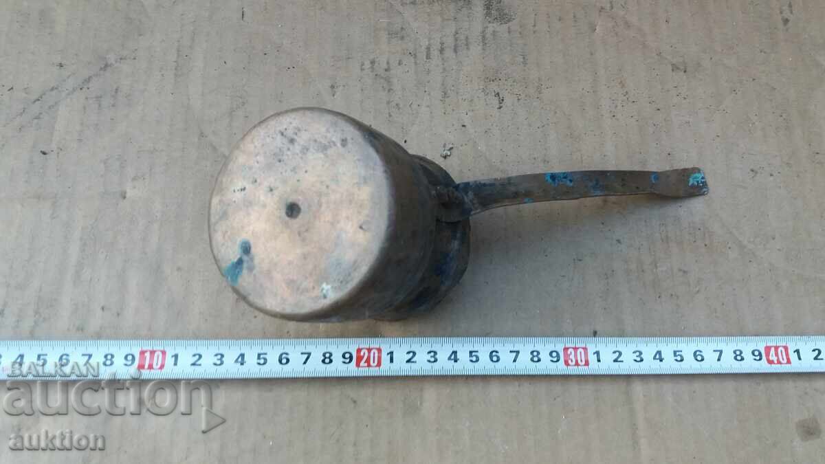 КОВАНО БАКЪРЕНО ВЪЗРОЖДЕНСКО ДЖЕЗВЕ ЗА ТУРСКО КАФЕ - 7