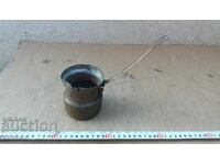 КОВАНО БАКЪРЕНО ВЪЗРОЖДЕНСКО ДЖЕЗВЕ ЗА ТУРСКО КАФЕ