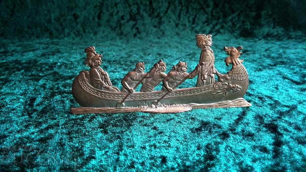 Jucărie veche de cositor inca - 5 Jucărie veche de cositor inca - 5