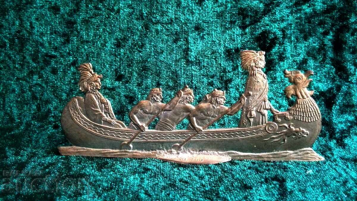 Jucărie veche de cositor inca - 7 Jucărie veche de cositor inca - 7