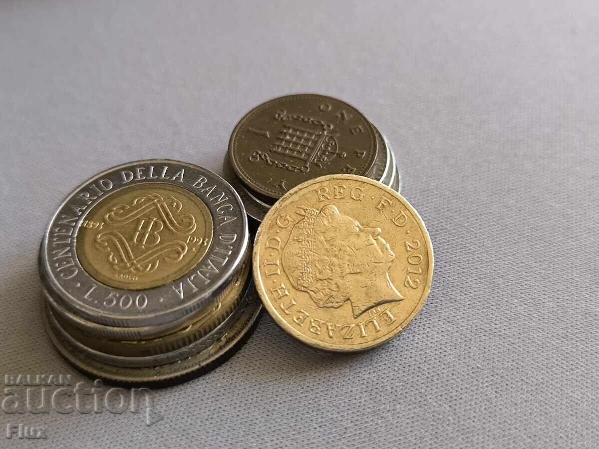 Монета - Великобритания - 1 паунд | 2012г. с цена € 2.65 | 5.18 лв. Монета - Великобритания - 1 паунд | 2012г. с цена € 2.65 | 5.18 лв.