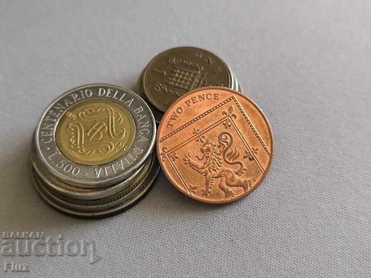 Монета - Великобритания - 2 пенса | 2015г.