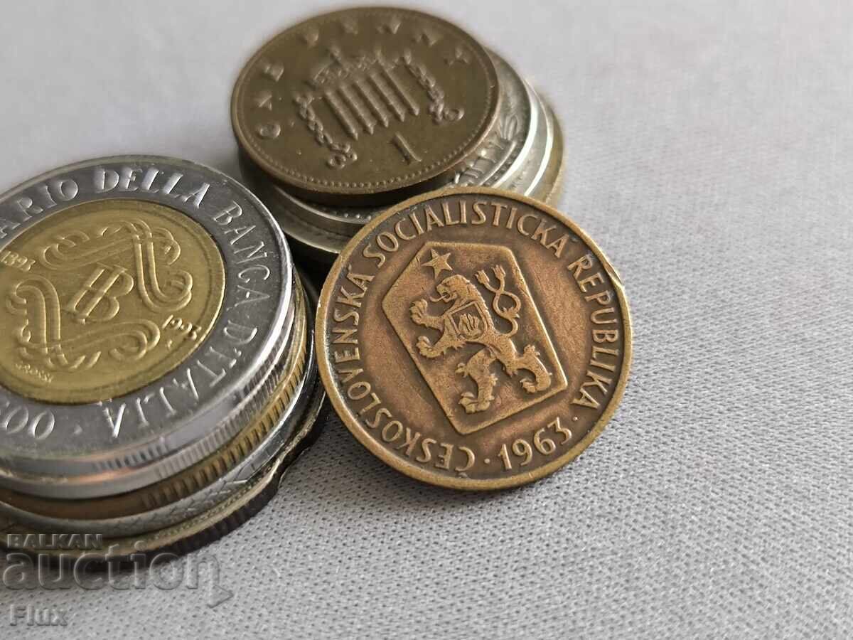 Mонета - Чехословакия - 50 халера | 1963г. с цена € 0.60 | 1.17 лв.