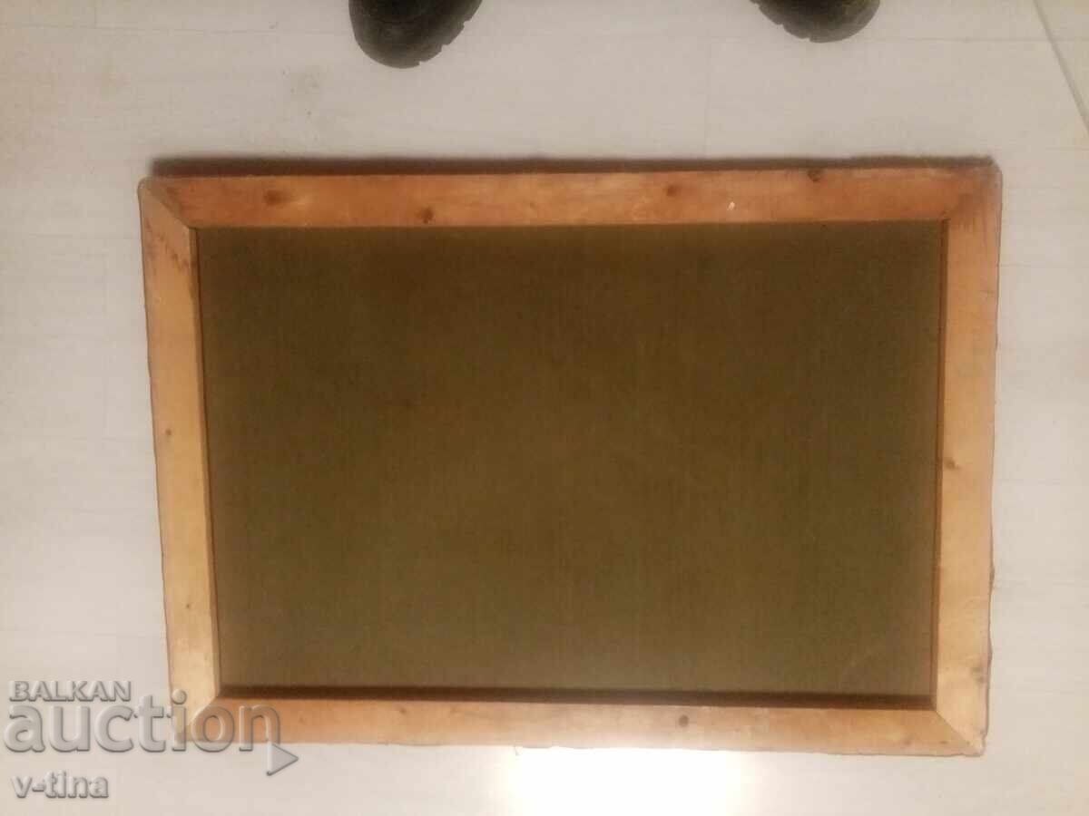 Παλαιός πίνακας ζωγραφισμένος με λάδι, υπογεγραμμένος, κυνηγός ελαφιού, ελαφιού - 7