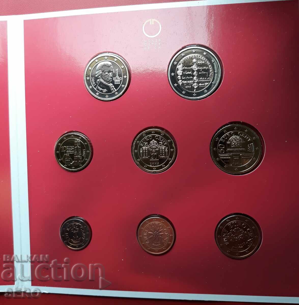 Austria-SET 2005 κερμάτων 8 ευρώ - 5