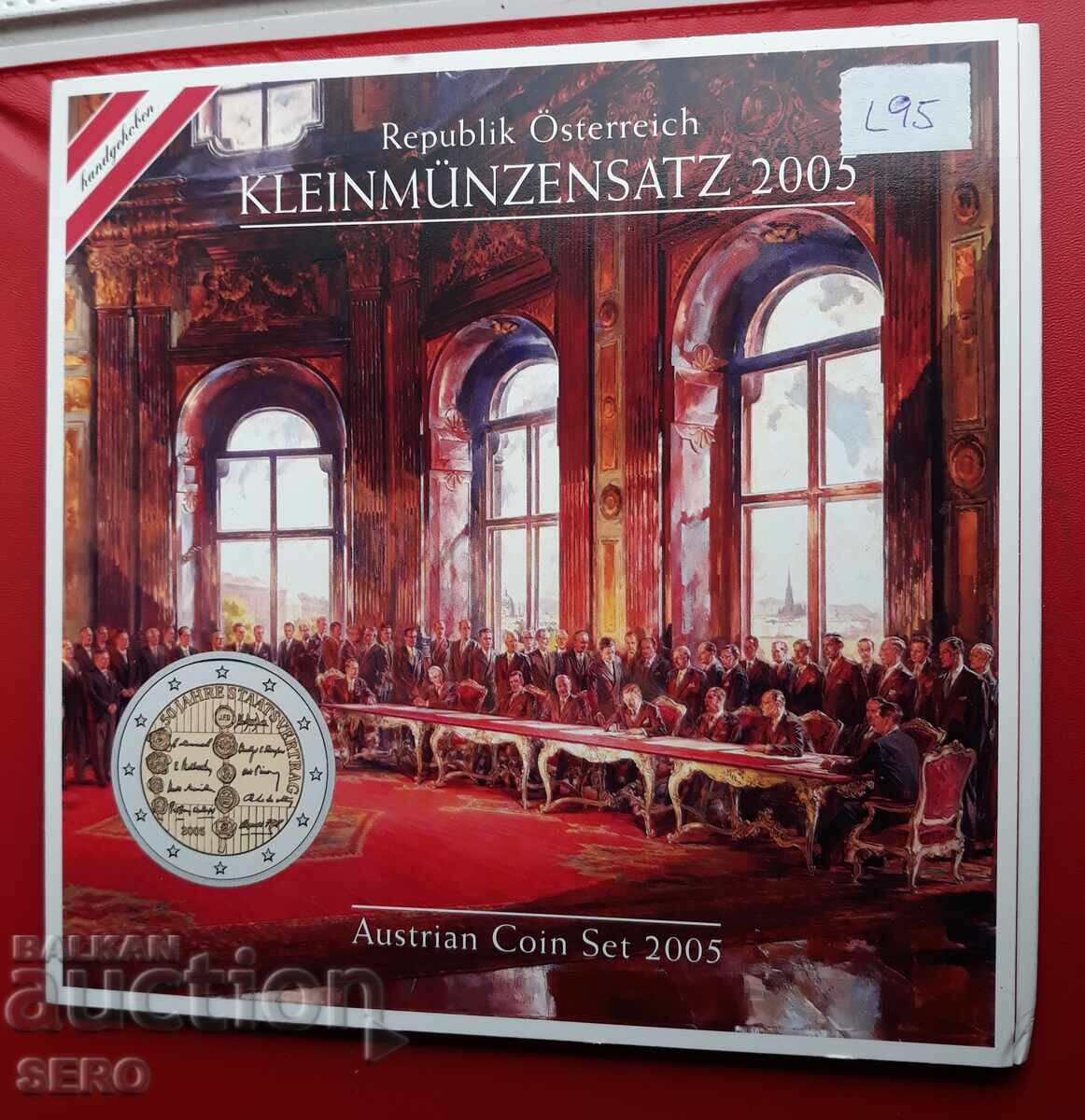 Austria-SET 2005 κερμάτων 8 ευρώ