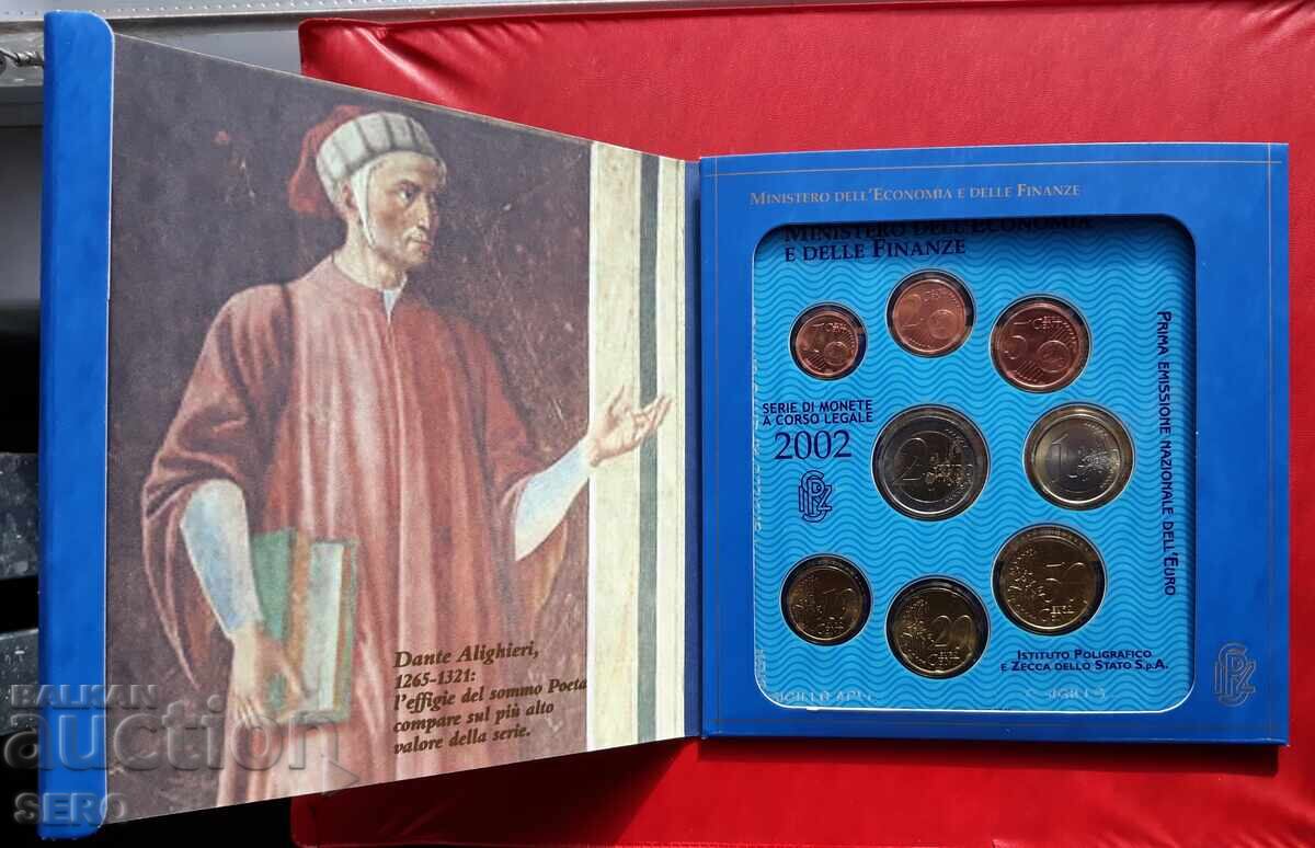 Ιταλία-ΣΕΤ 2002 κερμάτων 8 ευρώ με τιμή € 17.00 | 33.25 BGN