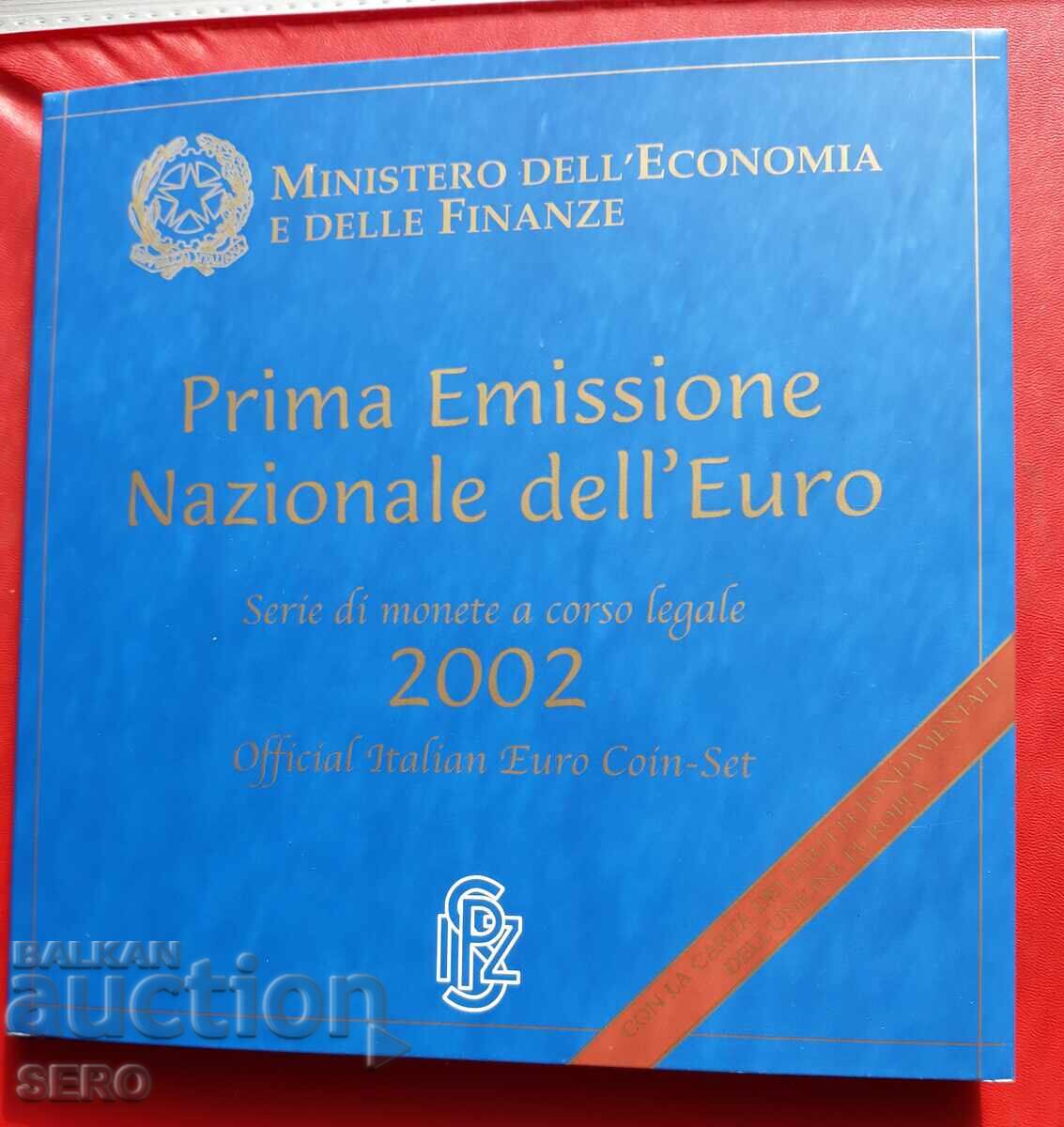 Ιταλία-ΣΕΤ 2002 κερμάτων 8 ευρώ