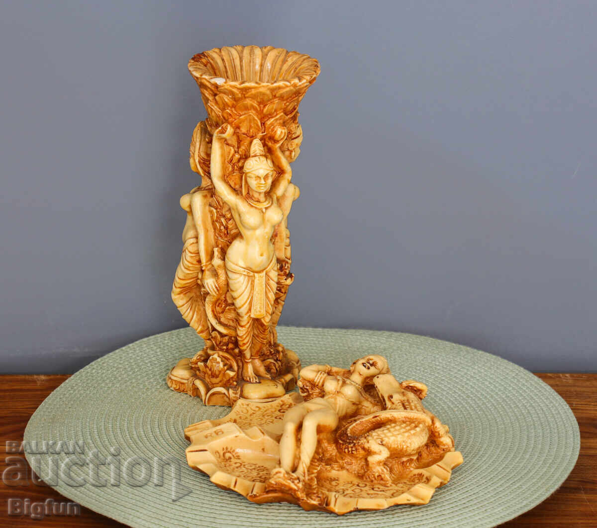 Винтидж Ваза и Пепелник от полеризан. - 7 Винтидж Ваза и Пепелник от полеризан. - 7