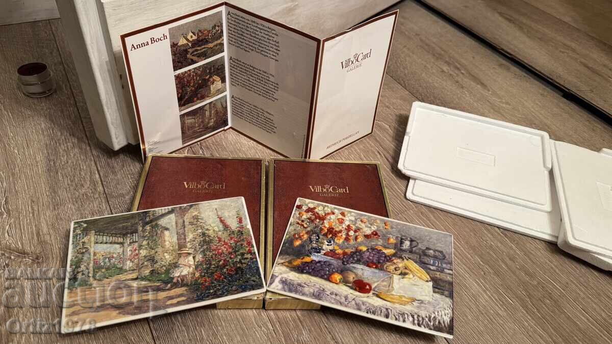 Villeroy & Boch – Set de farfurii, după picturi de Anna Boch - 6